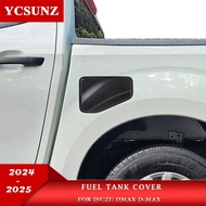 ABS Fuel Tank Cover Cap Protector For Isuzu D-MAX DMAX 2024 2025 Auto Accessories Double Cabin Ycsun