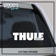 Cutting Sticker Stiker Logo Thule Sweden Roofbox waterproof