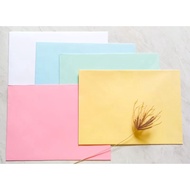 Envelope A6 A5 pastel color edition soft color envelope