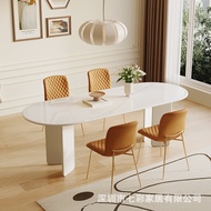 [COD] Wwa Jifeng โต๊ะรับประทานอาหารไม้เนื้อแข็งจานหินโต๊ะรับประทานอาหารไม้เนื้อแข็งโต๊ะนอร์ดิกโต๊ะสี่เหลี่ยม 6 เก้าอี้โต๊ะรับประทานอาหาร