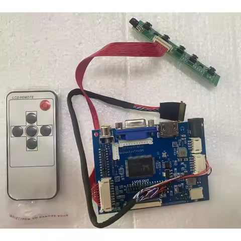 HDMI+VGA Control Board Monitor Kit for New B154EW01 LP154WX4 N154I2 B154EW08 LCD LED screen Controll