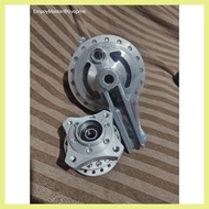 ◊☜ ┤ ❐ DTD Small Resize hub front & rear lighten drum brake & brakeless wave raider xrm nice rs sma