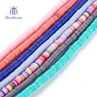 20strands Polymer Clay Beads Heishi Beads Applicable to Earring Bracelet Necklace Jewelry Making Dis