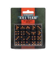 Games Workshop Warhammer 40k - Kill Team Ork Kommandos Dice Set
