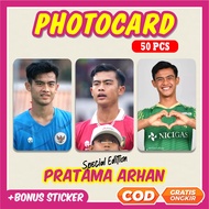 Photocard Pratama Arhan 50-100 PCS Bonus Sticker