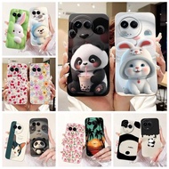 For Realme 11 5G Case Realme 11X Cute Panda Cartoon Cover Soft Silicone Phone Case For Realme 11X Re