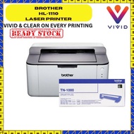 BROTHER HL-1110 (USB) /HL1210 (WIFI) Laser Printer