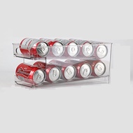YOUNAL Refrigerator Beer Drink Storage Box Organize The Shelves Kitchen Home Double Drawer Storage B