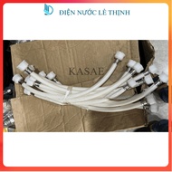40cm hot and cold white plastic water supply line to install water heater, basin, kitchen faucet...