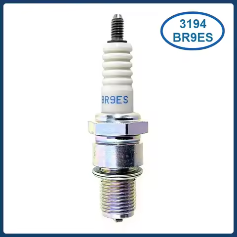 1 Pcs 3194 BR9ES Spark Plugs for Motorcycles Snowmobiles Motorboats Yamaha Sea‑Doo Kawasaki ATV UTV 