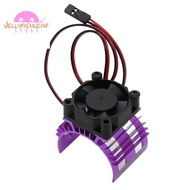 For  A959-B 144001 124019 RC Car Aluminum Alloy Motor Heatsink Cover with Cooling Fan for 540 550 36
