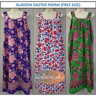 Baju Tidur Indonesia Aladdin Daster Papan Sleeveless FREE SIZE Night Cotton Premium