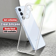 For Samsung Galaxy A25 6.5 inch SM-A256E A256B A256U A256U1 Soft Transparent Silicone Flexible Shock