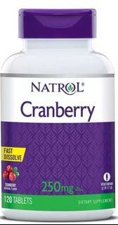 特價 120錠 Natrol 納妥 蔓越莓速崩錠  Cranberry Fast Dissolve    納妥蔓越莓速崩錠幫助女性保健及調節生理機能，快速溶解食用方便好吞服
