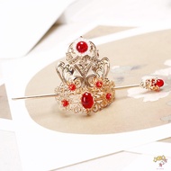 Han Clothing Hair Crown Scholar's Four Jewels Style Hair Accessory for Han Clothes Dress Matching