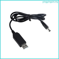 YIN USB 5V2A to 6V1A 5 5x2 1mm Charging Cable for Electronic Gadgets with 5 5x2 1mm Replaces 4AA LR0