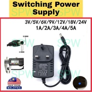 AC TO DC ADAPTER 12V1A 12V2A 12V3A 9V1A 9V2A 5V2A 6V2A 15V1A 15V2A UK POWER SUPPLY ADAPTER CONVERTER