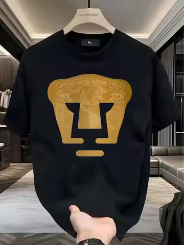 LIGA MX PUMAS UNAM Football Club T-Shirt - 100% Cotton, Prime Day Mens Graphic Tee, S-XXL