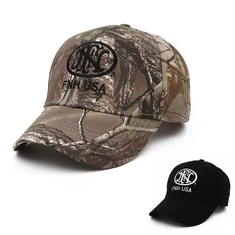 NEW Baseball Cap Four Seasons Men 100% Cotton Fnh Fn Herstal Fabrique Nationale Mag Cool Snapback Ha