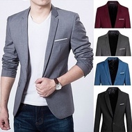 2016 New arrival men s fashion solid casual blazer for business