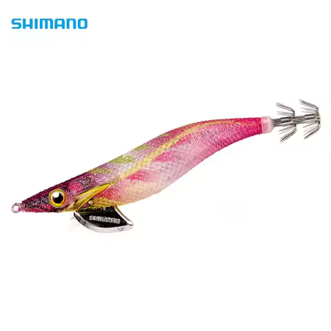 Shimano QE-X35U SHILAH0 Squid Jig 19g Glow-in-the-Dark Scented Saltwater Lure with Laser Reflector f