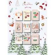 SG STOCK | Christmas Gift Tag 18pcs