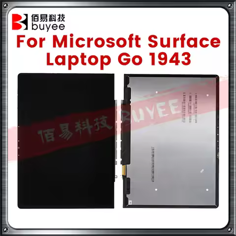 12.5" For Microsoft Surface Laptop Go 1943 Go1 1824 Go2 1901 LCD Touch Screen Display Assembly LED T