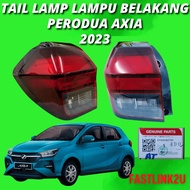 FASTLINK ORIGINAL PERODUA AXIA 2023 TAIL LAMP LAMPU BELAKANG 100% NEW HIGH QUALITY