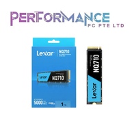 LEXAR NQ710 1TB/2TB SSD PCIe Gen 4x4 NVMe 1.4 Storage Disk For Desktop Laptop(5 year warranty by Tech Dynamic Pte Ltd)