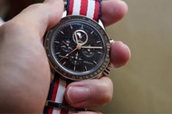 賣二手 絕版罕有砂金石透底版Omega Speedmaster Moonwatch