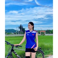 [D25] Vietnamese green volleyball clothes