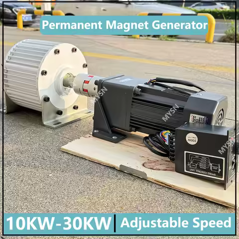 Free Energy 20KW 30KW Power Generator 230v 380v Permanent Magnet Generator Magnetic Generator Set Wi