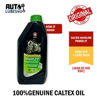 Caltex Havoline Power 2T (Wangi) 1L Semi Synthetic - Caltex Motorcycle Oil