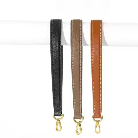 60cm Lychee pattern Genuine Leather Bag Strap for Hermes Evelyn Bags Shoulder Crossbody Straps Belt 