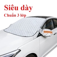 Reflective windshield sunshade, front sunshade for CUV, SUV, Pickup trucks