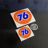 sticker 76 motor sticker helmet sticker