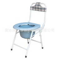 🚢Commode Chair Manufacturers Supply High Backrest Foldable Potty Seat Commode chair  Toilet Stool Wholesale Fixed|Do