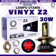 VINYX Z2 LED HEADLIGHT CSP CSP MOTORCYCLE CAR DRIVER AC - DC H6 H4/ HS1 30 WATT/
