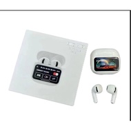 A9 Pro Touch Screen ANC Wireless Earphones TWS Earbud Support APP