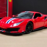 B Ferrari 488Pista Simulation Alloy Car Model Decoration Gift Sports Car Model