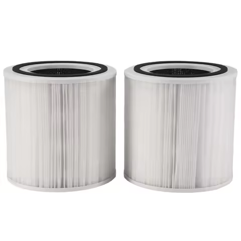 A74X AP005 Replacement Filters for TaoTronics TT-AP005 Air Purifier, True HEPA and Activated Carbon 