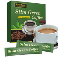 CIFbuy 18 Teabags Slim Green Coffee with Ganoderma Control Weight Detox Tea Weight Loss Slimming Fat