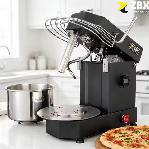ZBX HM-5TD 750W Factory Price 5L 2Kg Lifting Tilt Head Home Use Bread Pizza Amasadora Dough Kneader 