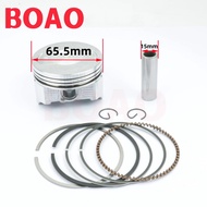 65.5mm Piston 15mm Pin Ring Set Fit for Zongshen Loncin 250cc CB250 Engine ATV Quad Bike Motorcycle 