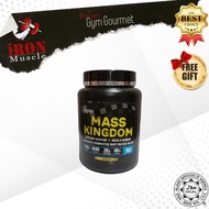 Free Gift- Muscle Kingdom Mass Kingdom, Chocolate 1kg Repack, King Gainer, Mass Gainer, Protein Gain