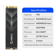 ORICO M.2 ổ SSD SATA 128GB 256GB 512GB 1TB 2TB 4TB M2 NGFF SSD M.2 2280 mm Nội Bộ ổ cứng trạng thái