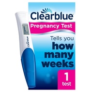 Clearblue Pregnancy Test, Weeks Indicator Digital Test , 1 (Tells You How Many Weeks)