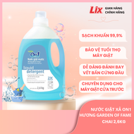 Nước giặt xả On1 hương Matic Garden Of Fame 2.6Kg N7001 - Sạch khuẩn khử mùi kết hợp giặt xả 2 trong