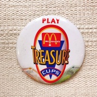 加拿大 McDonalds 麥當勞出品 Treasure 古董徽章別針