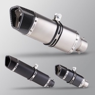51mm Motorcycle Exhaust Muffler Pipe Escape Moto For S1000RR Z900 R6 FZ6 NC700 fz1n cbr150 RC390 R1 